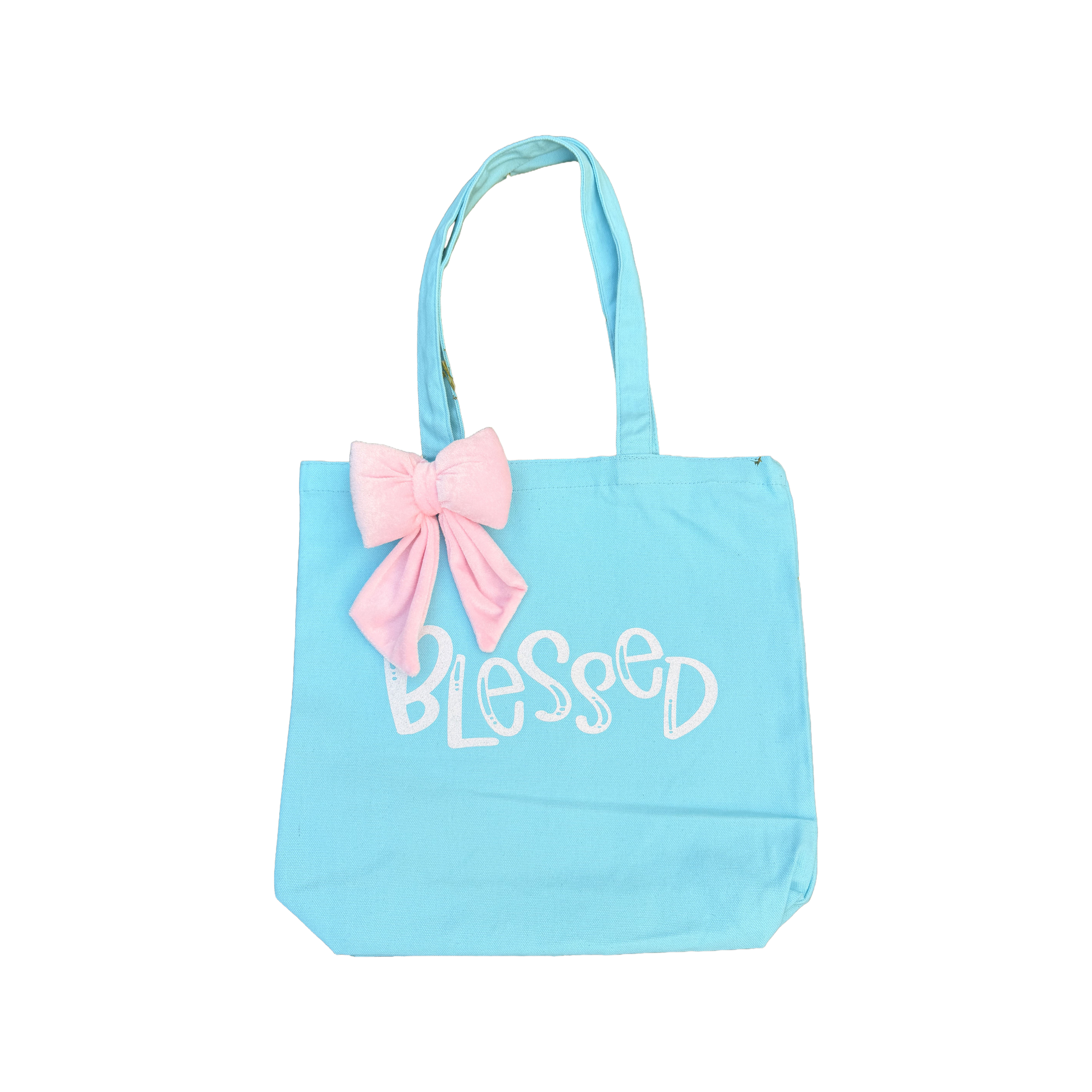 Large"Blessed" tote bag