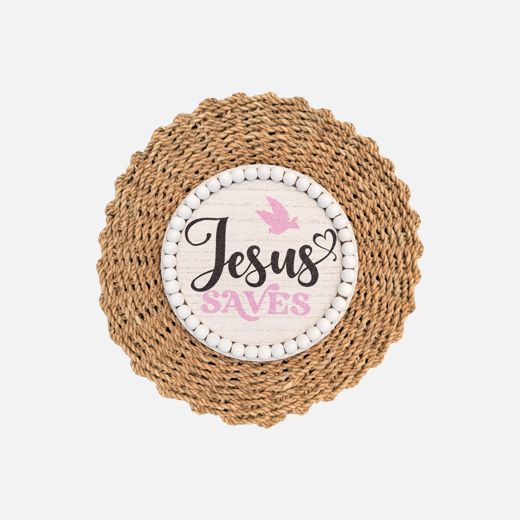 Jesus Saves wall decor