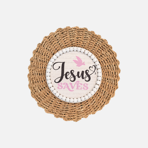 Jesus Saves wall decor