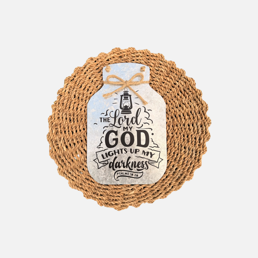 Psalms 18:28 Wall Decor