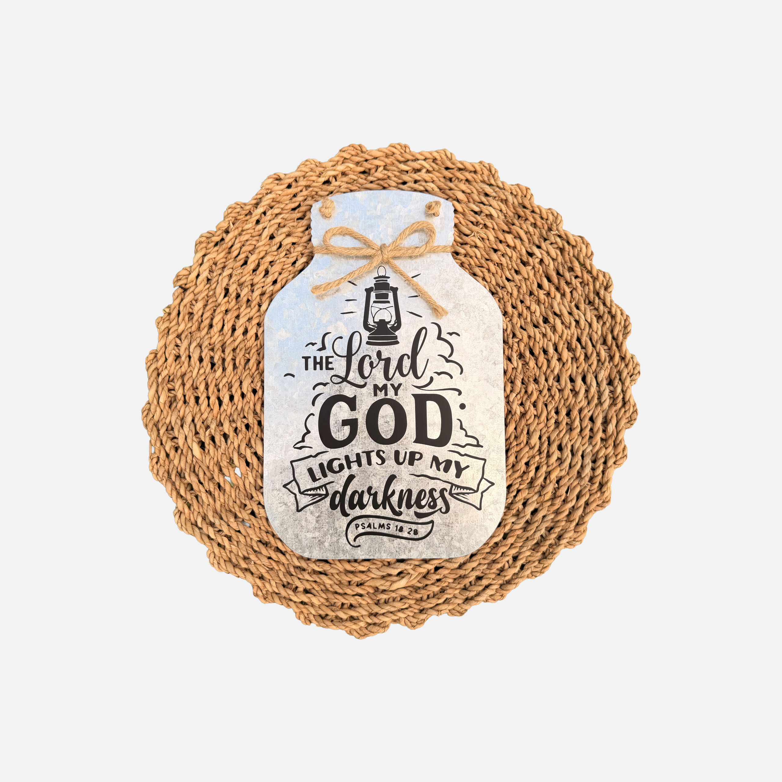 Psalms 18:28 Wall Decor