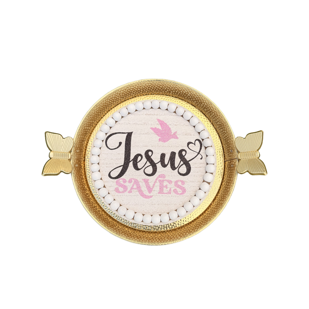 Jesus Saves wall decor