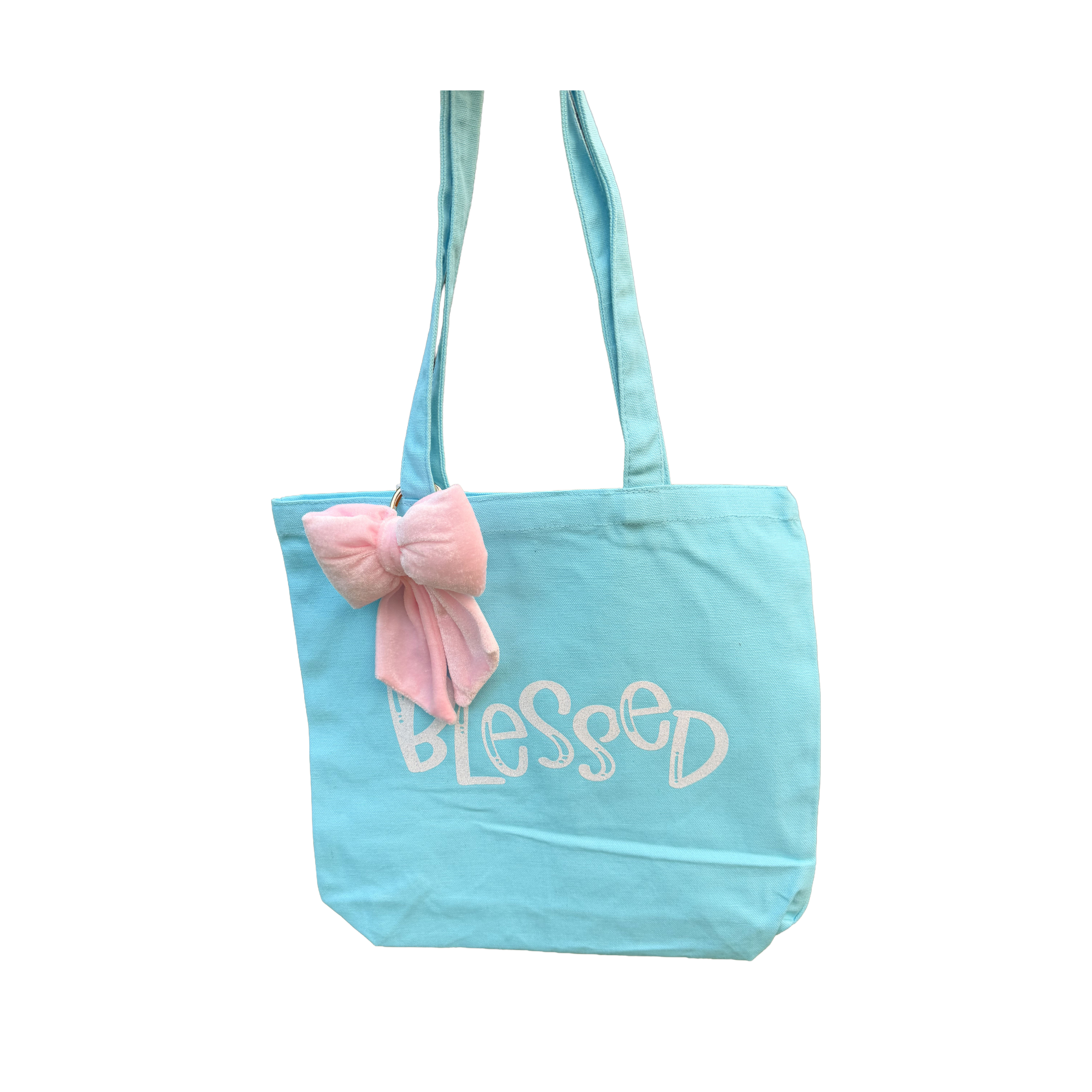 Large"Blessed" tote bag
