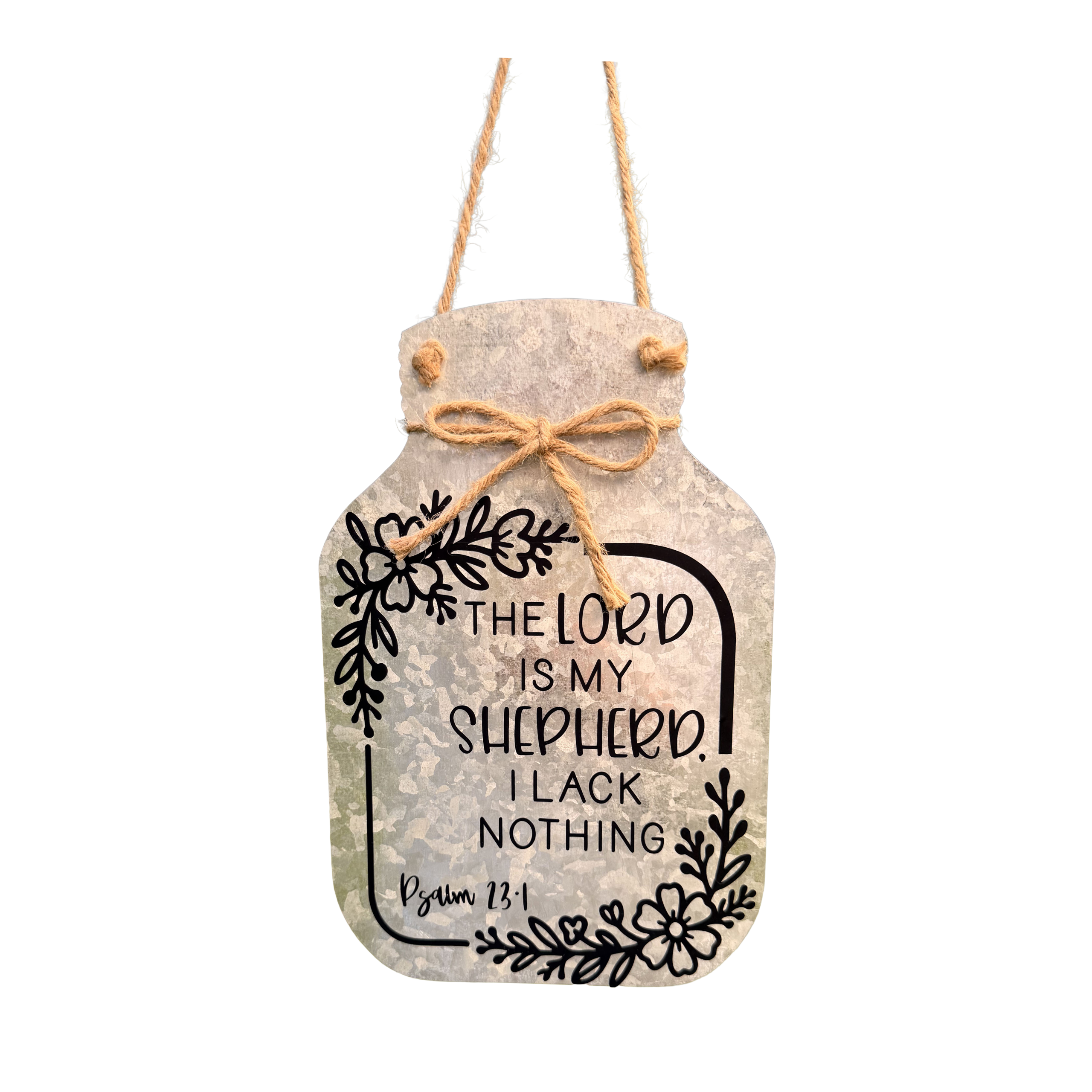 The Lord is My Shepherd wall decor