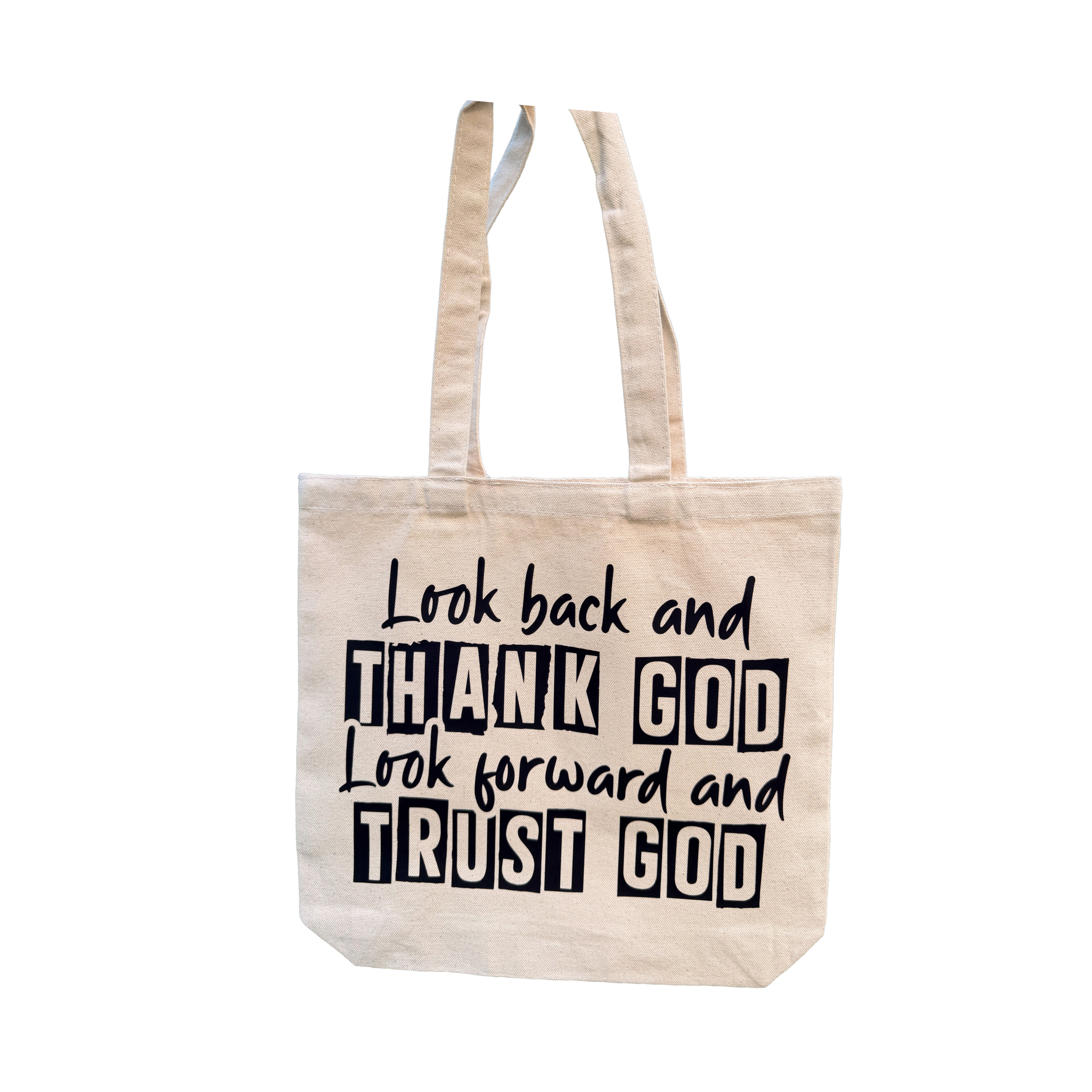 Large christian tote bag